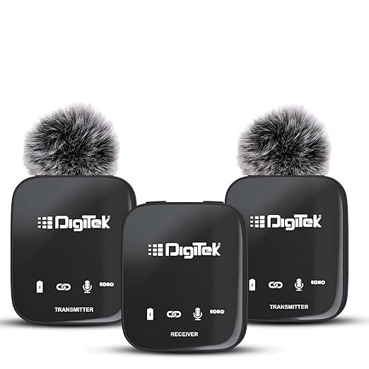 Digitek Professional 2-in-1 Wireless Microphone System DWM-101 Pro